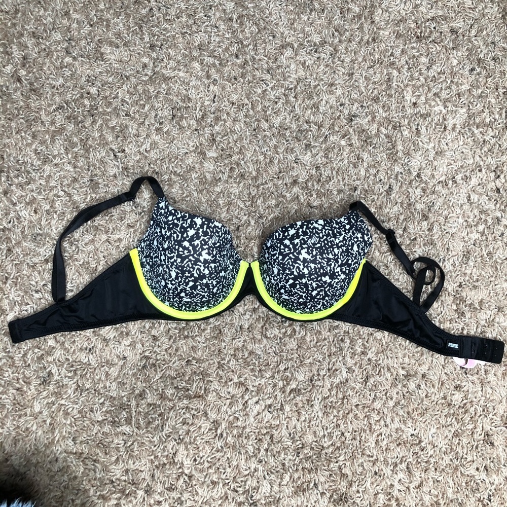 PINK lightly lined bra